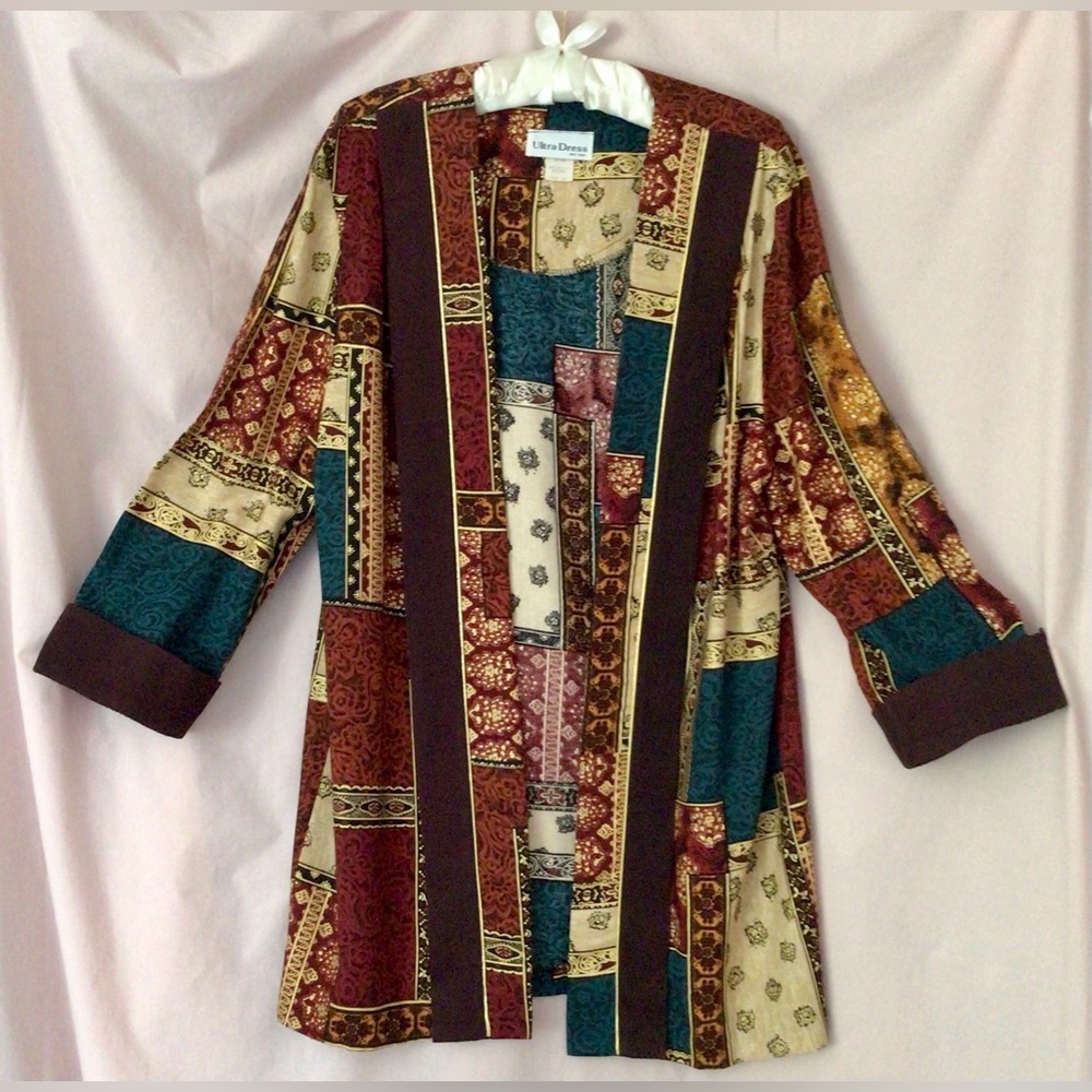 Vintage ULTRA DRESS New York Kimono Jacket EUC
